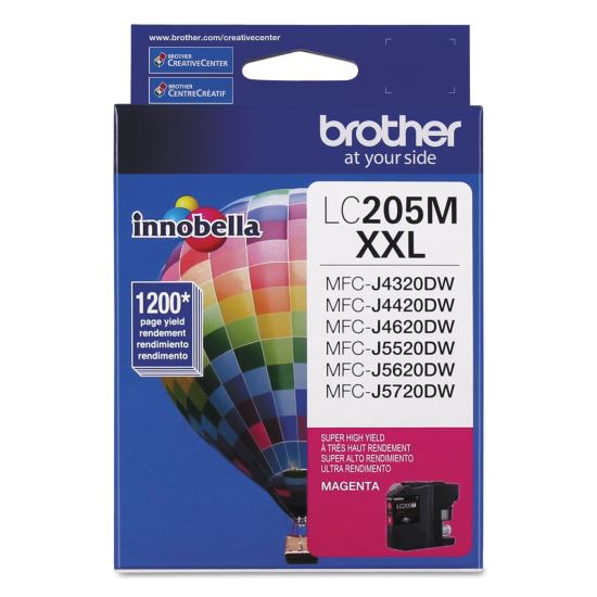 LC205M Innobella Super High-Yield Ink, 1,200 Page-Yield, Magenta 1