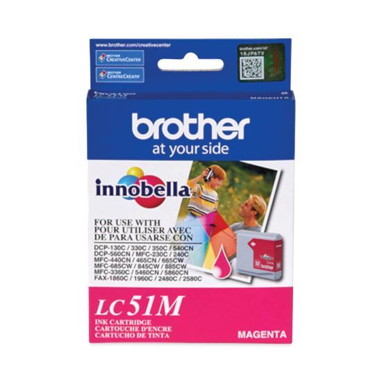 LC51M Innobella Ink, 400 Page-Yield, Magenta 1