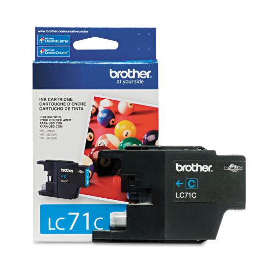LC71C Innobella Ink, 300 Page-Yield, Cyan 1