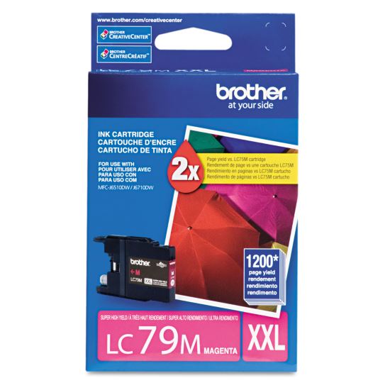 LC79M Innobella Super High-Yield Ink, 1,200 Page-Yield, Magenta 1