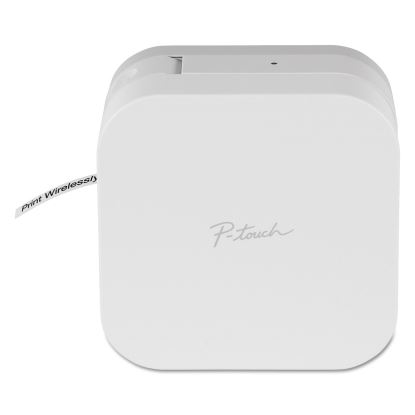 PT-P300BT P-touch CUBE Label Maker, 20 mm/s Print Speed, 2.5 x 4.6 x 4.6 1