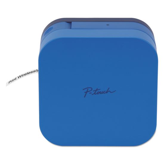 PT-P300BTBU P-touch CUBE Label Maker, 20 mm/s Print Speed, 2.5 x 4.6 x 4.6 1