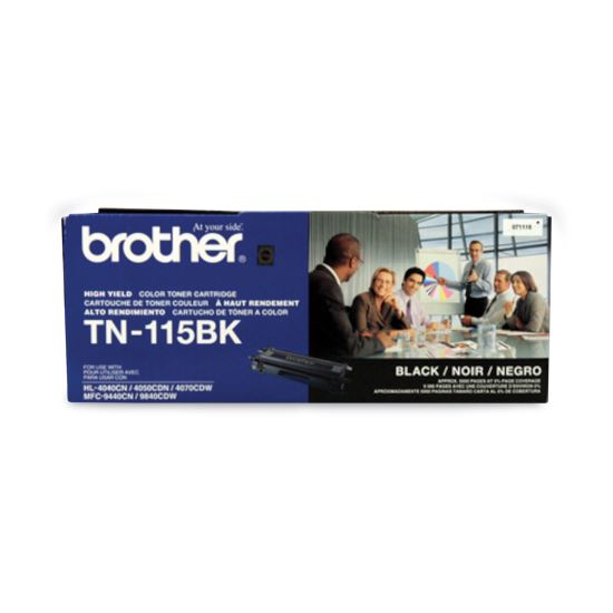 TN115BK High-Yield Toner, 5,000 Page-Yield, Black 1
