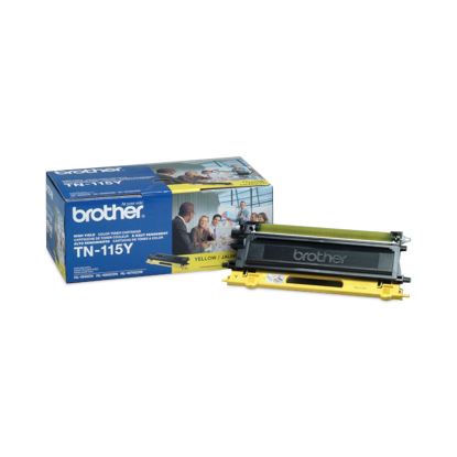 TN115Y High-Yield Toner, 2,500 Page-Yield, Yellow 1