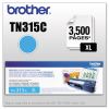 TN315C High-Yield Toner, 3,500 Page-Yield, Cyan 2