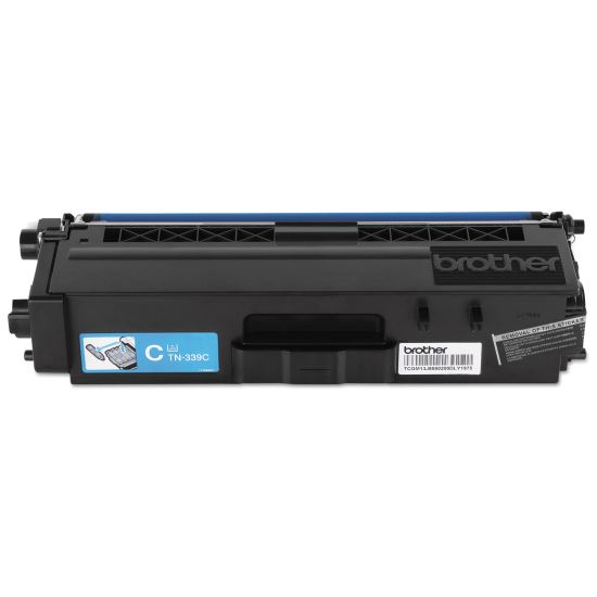 TN339C Super High-Yield Toner, 6,000 Page-Yield, Cyan1