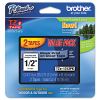 TZe Standard Adhesive Laminated Labeling Tapes, 0.47" x 26.2 ft, Black on Clear, 2/Pack 1