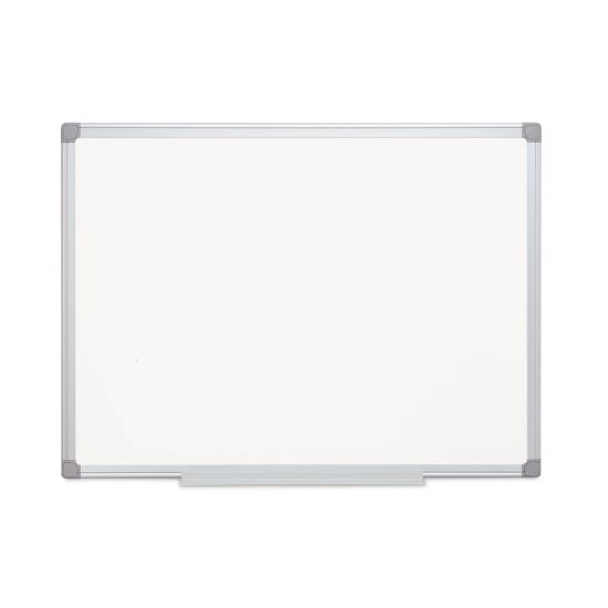 Earth Easy-Clean Dry Erase Board, White/Silver, 24x36 1