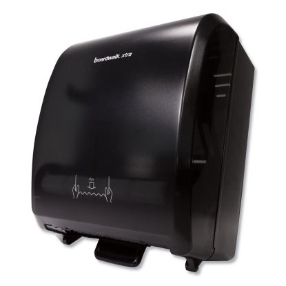 Xtra Mechanical Hands-Free Towel Dispenser, 12.31 x 9.31 x 15.94, Black 1