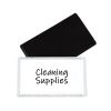 Slap-Stick Magnetic Label Holders, Side Load, 4.25 x 2.5, White, 10/Pack 1