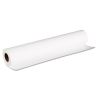 Matte Coated Paper Roll, 2" Core, 8 mil, 24" x 100 ft, Matte White 1