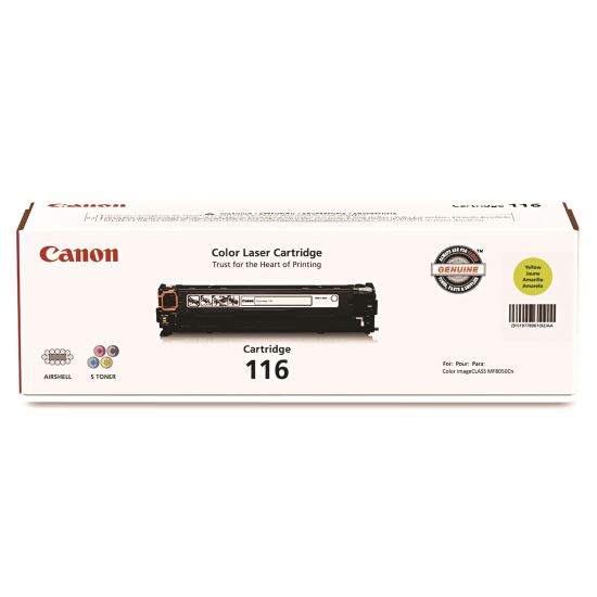 1977B001 (116) Toner, 1,500 Page-Yield, Yellow 1