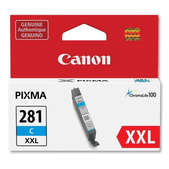 1980C001 (CLI-281XXL) ChromaLife100 Ink, Cyan 1