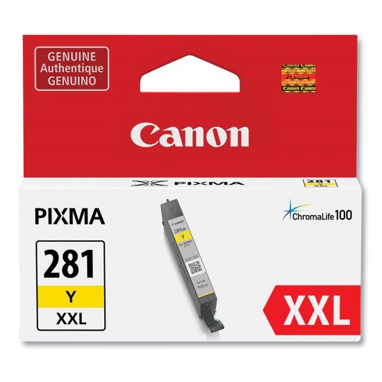 1982C001 (CLI-281XXL) ChromaLife100 Ink, Yellow 1