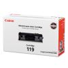 3479B001 (CRG-119) Toner, 2,100 Page-Yield, Black 1
