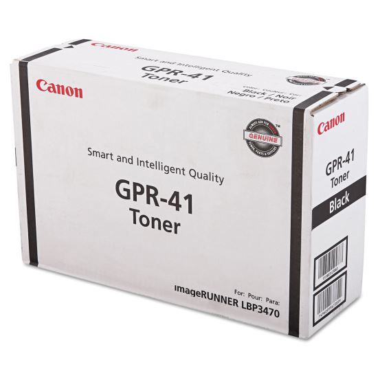 3480B005AA (GPR-41) Toner, 6,400 Page-Yield, Black 1
