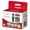 4530B008AA (PGI-225, CLI-226) Ink, Cyan/Magenta/Pigment Black/Yellow, 4/Pack 2