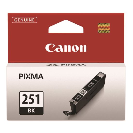 6513B001 (CLI-251) ChromaLife100+ Ink, 1,105 Page-Yield, Black 1