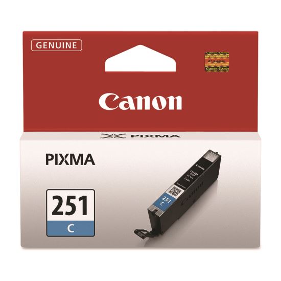 6514B001 (CLI-251) ChromaLife100+ Ink, 304 Page-Yield, Cyan 1