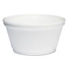 Foam Container, 8 oz, White, 1,000/Carton 1