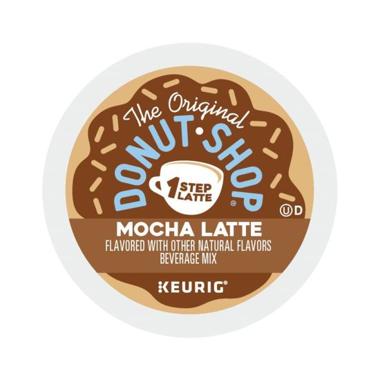 Mocha One Step Latte, Vanilla, 20/Box 1