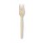 SmartStock Plastic Cutlery Refill, Forks, 6.5", Series-O Mediumweight Bio-Blend, Beige, 40/Pack, 24 Packs/Carton 1