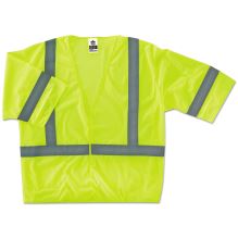 GloWear 8310HL Type R Class 3 Economy Mesh Vest, Large to X-Large, Lime 1