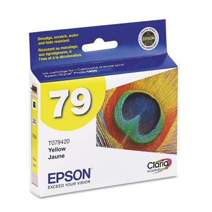T079420 (79) Claria High-Yield Ink, 810 Page-Yield, Yellow 1