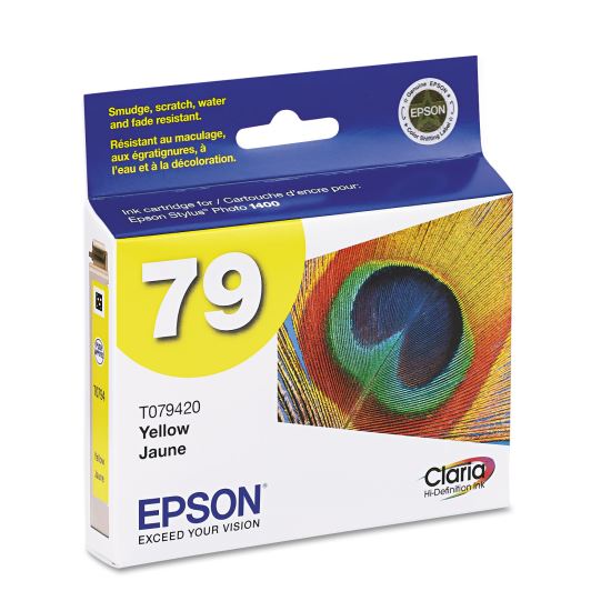 T079420 (79) Claria High-Yield Ink, 810 Page-Yield, Yellow 1