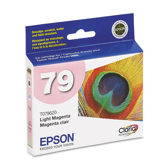 T079620 (79) Claria High-Yield Ink, 810 Page-Yield, Light Magenta 1