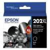 T202XL120-S (202XL) Claria High-Yield Ink, 550 Page-Yield, Black 1