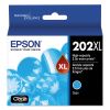 T202XL220-S (202XL) Claria High-Yield Ink, 470 Page-Yield, Cyan 1