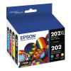 T202XL-BCS (202XL) Claria High-Yield Ink, 550/165 Page-Yield, Cyan/Magenta/Yellow 2