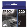 T220120-S (220) DURABrite Ultra Ink, 175 Page-Yield, Black 1