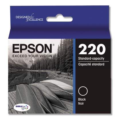 T220120-S (220) DURABrite Ultra Ink, 175 Page-Yield, Black 1