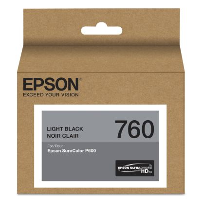 T760720 (760) UltraChrome HD Ink, Light Black 1