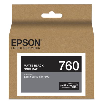 T760820 (760) UltraChrome HD Ink, Matte Black 1