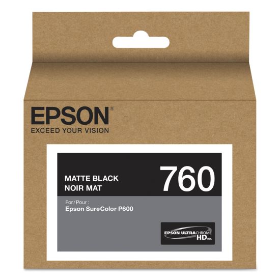 T760820 (760) UltraChrome HD Ink, Matte Black 1