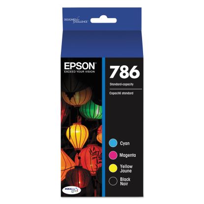 T786120-BCS (786) DURABrite Ultra Ink, Black/Cyan/Magenta/Yellow 1