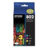 T802120-BCS (802) DURABrite Ultra Ink, 650/900 Page-Yield, Black/Cyan/Magenta/Yellow 1