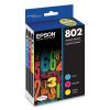 T802520-S (802) DURABrite Ultra Ink, 650 Page-Yield, Cyan/Magenta/Yellow 2
