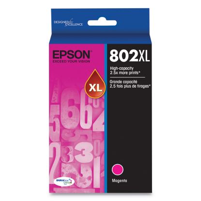 T802XL320-S (802XL) DURABrite Ultra High-Yield Ink, 1,900 Page-Yield, Magenta1