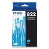 T822220-S (T822) DURABrite Ultra Ink, 240 Page-Yield, Cyan 1