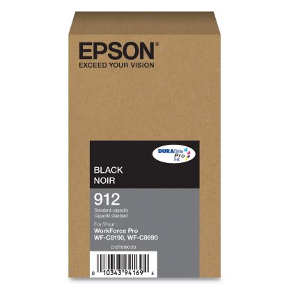 T912120 (912) DURABrite Pro Ink, 2900 Page-Yield, Black 1