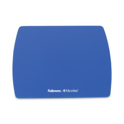 Ultra Thin Mouse Pad with Microban Protection, 9 x 7, Sapphire Blue 1