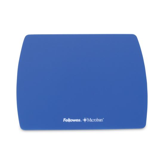 Ultra Thin Mouse Pad with Microban Protection, 9 x 7, Sapphire Blue 1