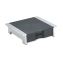 Office Suites Printer/Machine Stand, 21.25 x 18.06 x 5.25, Black/Silver 1