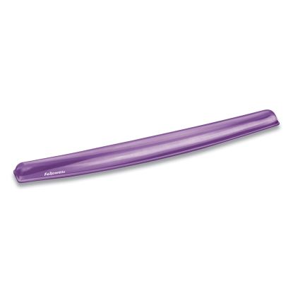 Gel Crystals Keyboard Wrist Rest, 18.5 x 2.25, Purple 1