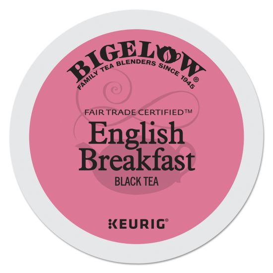 English Breakfast Tea K-Cups, 24/Box, 4 Box/Carton 1