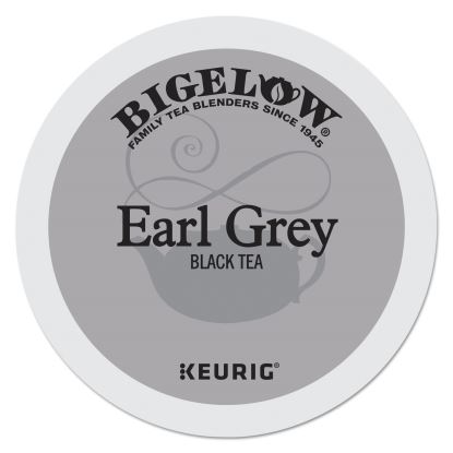 Earl Grey Tea K-Cup Pack, 24/Box, 4 Box/Carton 1